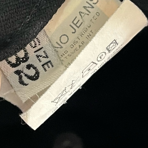 MOSCHINO JEANS Peace Sign Back Straight Leg - Picture 11 of 11